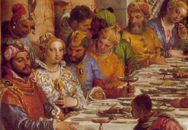 VERONESE (Paolo Caliari) The Marriage at Cana (detail) jh